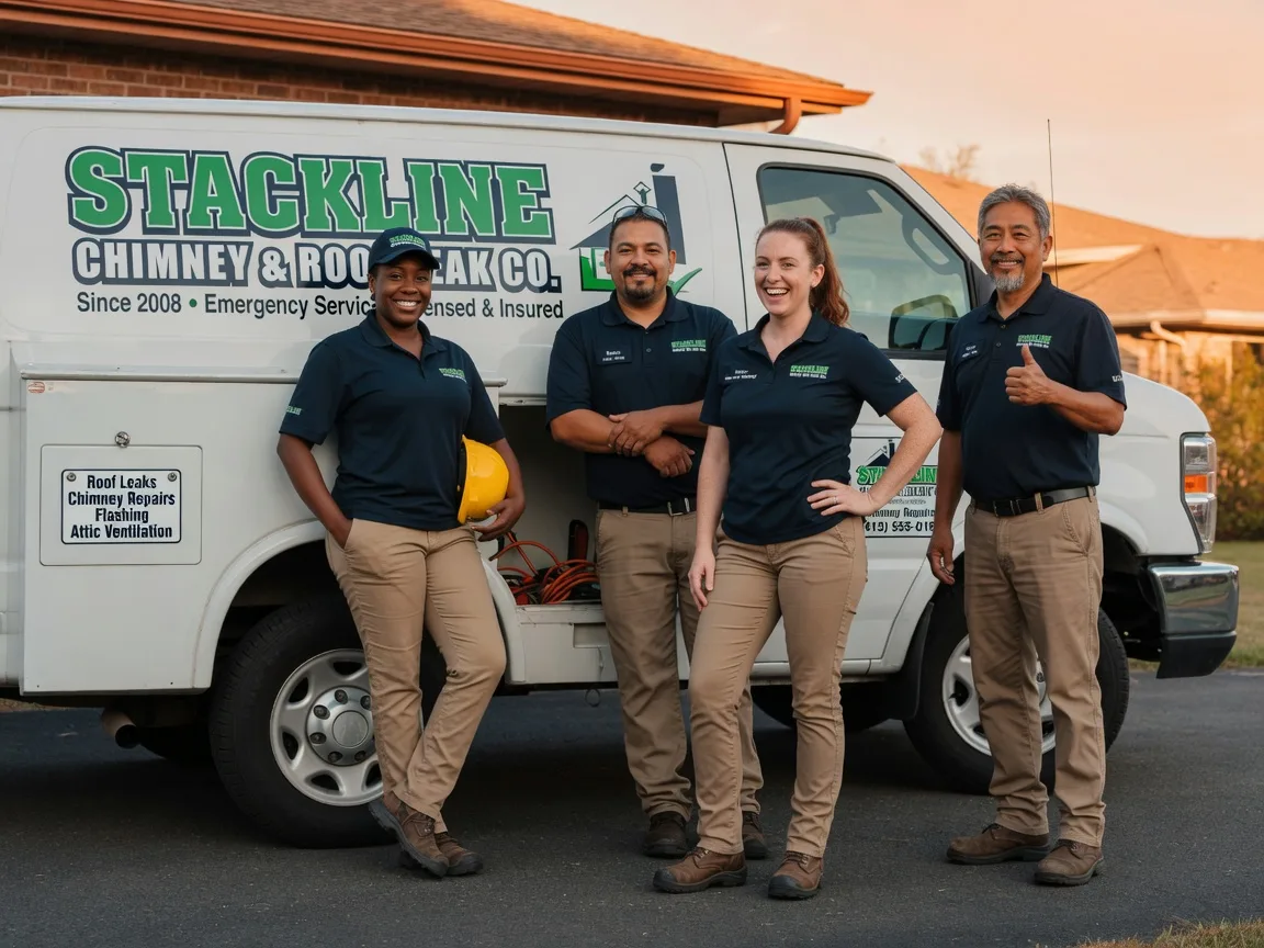 Chimney flashing repair company in Chalk Hill, PA